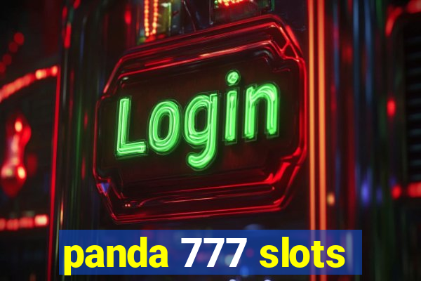 panda 777 slots